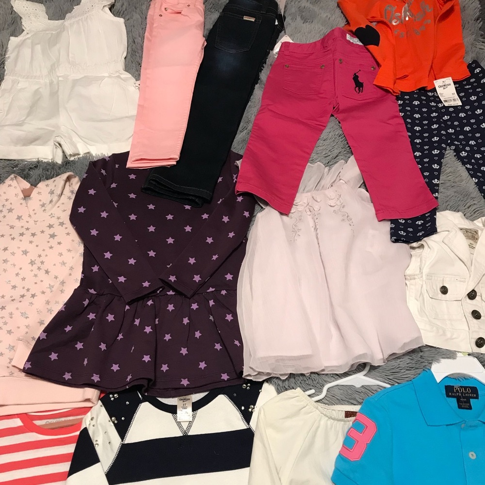 NWT T-SHIRTS, SWEATERS. ROMPER, VEST, & MORE